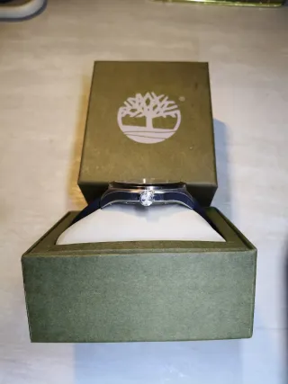 Reloj Timberland Negro y Plateado