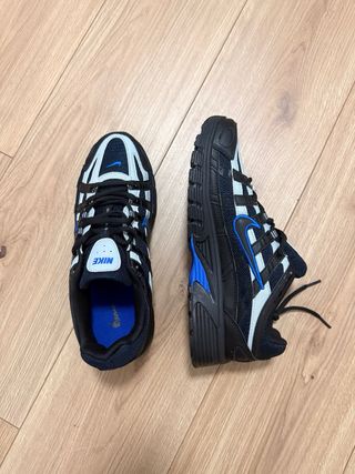 Zapatillas Nike P-6000 Negro y Azul