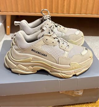Balenciaga Triple S Beige Talla 38