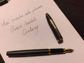 Pluma Estilográfica Cross Century Negra