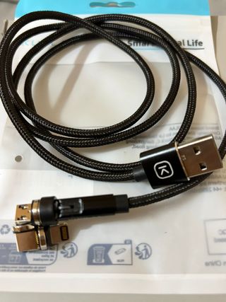 Cable Cargador Magnético 3 Cabezas