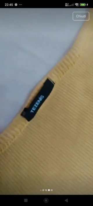 Set Pantalone Zara e Maglietta Tezenis Tg S