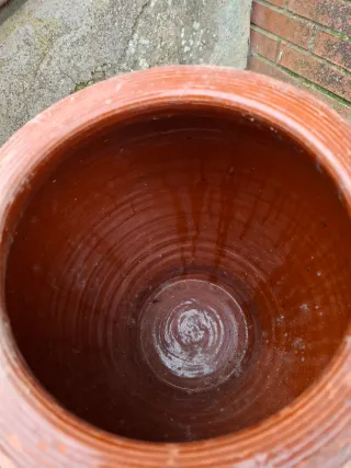 Tinaja de barro grande, orza