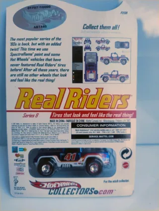 Hot Wheels Baja Bruiser Real Riders