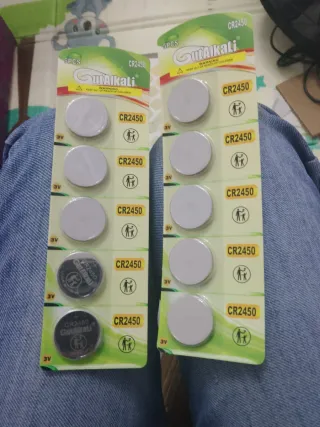 Pilas CR2450 GutAlkali 5uds