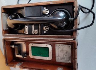 Teléfono Antiguo Campaña RENFE 1960