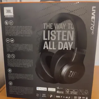 Auriculares JBL Live 770 NC Negro PRECINTADO