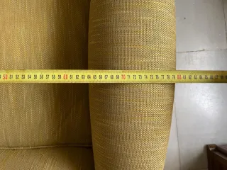 4 Sillones Individuales Tela Madera