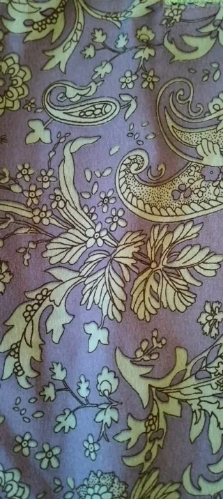 Blusa Sfera Estampada Azul y Verde Talla M