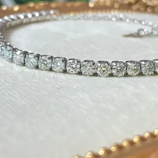Pulsera Moissanita Natural