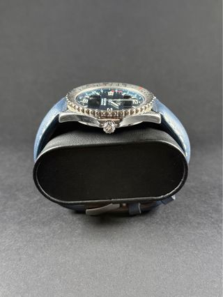 Reloj Breitling Chronospace Azul y Plateado