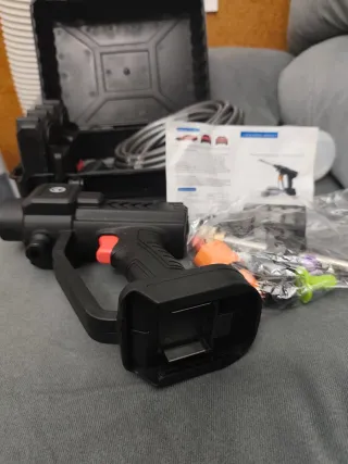 Pistola agua alta presión 2 baterías