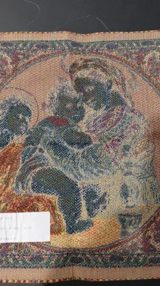 Arazzo Maternità con Bambino e Angelo