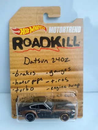 Hot Wheels Motor Trend Roadkill Datsun 240z
