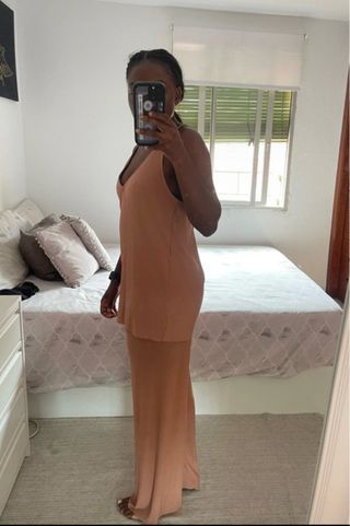 Conjunto Zara naranja