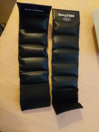 Muñequeras/Tobilleras Salter 1kg + 1kg