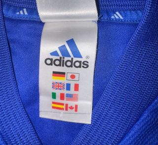 Camiseta Original Francia Zidane Mundial 2002