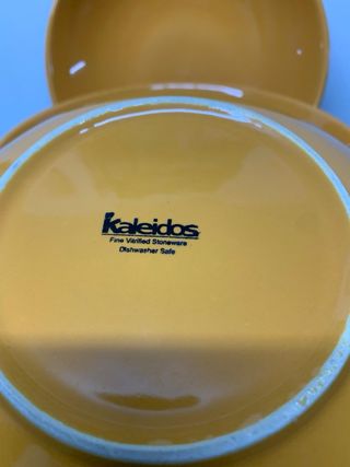 Set 5 ciotole arancioni in ceramica