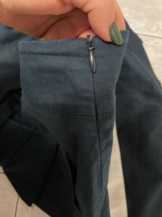 Gonna a palloncino beige e nera