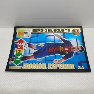 ⚽️ CROMO D FUTBOL SERGIO BUSQUETS EDICION ESPECIAL