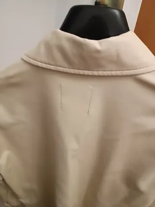 Camisola Zara efecto piel beige