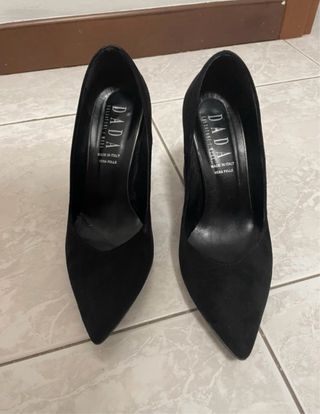 Décolleté nere DADA in camoscio