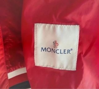 Chaqueta Bomber Moncler Vintage Roja
