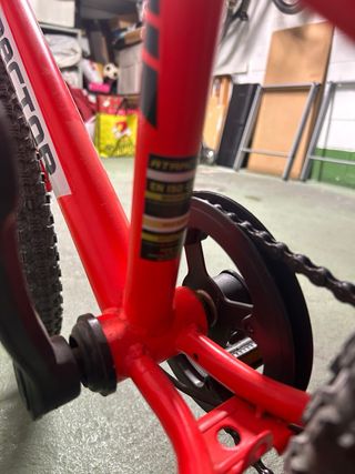 Bicicleta Infantil Atractor 20 Roja 6V