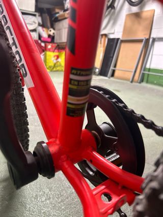 Bicicleta Infantil Atractor 20 Roja 6V