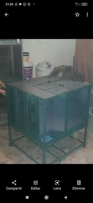 Máquina para andar gallos