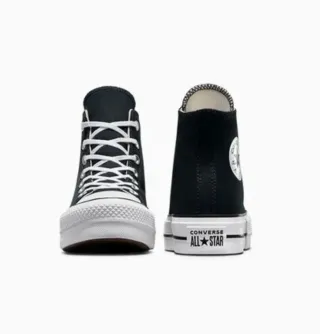 Zapatillas Converse plataforma negras