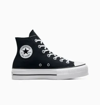 Zapatillas Converse plataforma negras