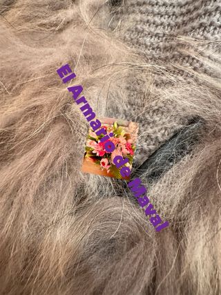 Chaleco lana y zorro Princess talla única