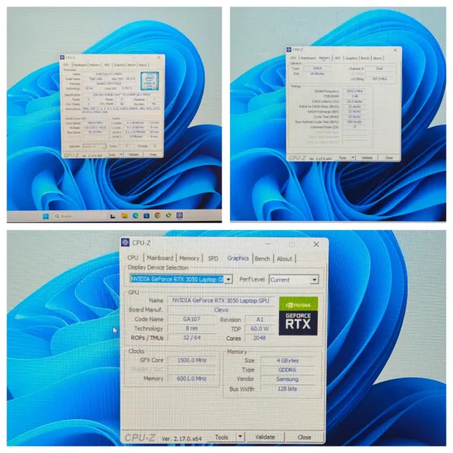 Portátil Gaming con RTX 3050/ I5/ 16gb