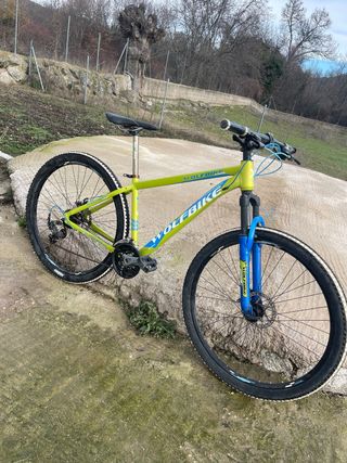 Bicicleta MTB Wolfbike Verde/Azul