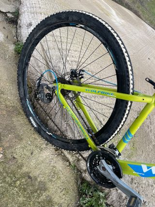 Bicicleta MTB Wolfbike Verde/Azul