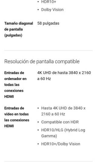 Smart TV Philips 4K 58"