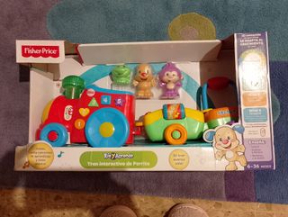 Tren Interactivo Fisher-Price para Bebé