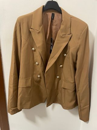 Tailleur donna marrone