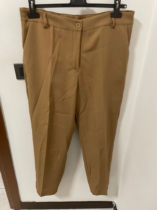 Tailleur donna marrone