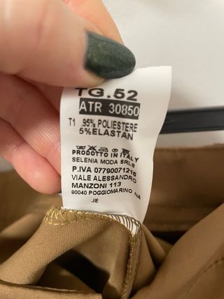 Tailleur donna marrone