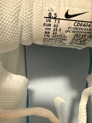 Zapatillas Nike P-6000 Blancas Unisex