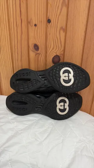 Zapatillas Gucci Run Negras