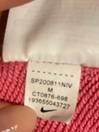 Sudadera Nike Rosa