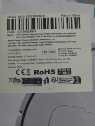 Aspiradora Inteligente Robot