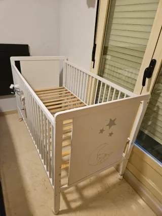 Maxicuna colecho CoolDreams + colchón EcusKids