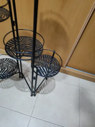 Estantería para 5 plantas de metal