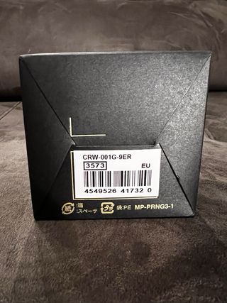 Anillo Reloj Casio Dorado