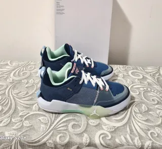 Scarpe Jordan One Take 5 Donna Blu/Verde Nuove