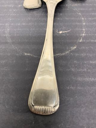 Set 6 Cucchiaini Metallo Argento